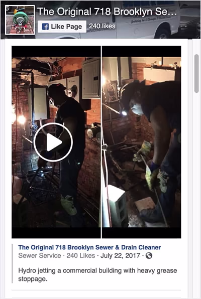 Plumber in Queens Facebook